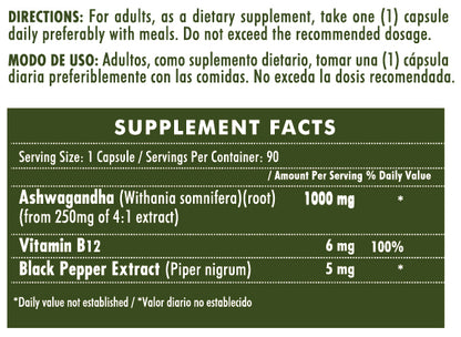  modo de uso de la ashwagandha suplemento para el sistema nervioso